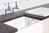 Farmhouse Sink Fireclay Drain Board - Grooved