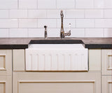 Fluted Butler Small Kitchen Sink