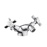 Monobloc Bidet Mixer - Cross Handles