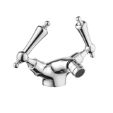 Monobloc Bidet Mixer - Cross Handles