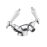 Monobloc Bidet Mixer - Cross Handles