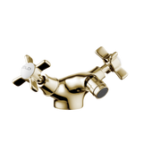Monobloc Bidet Mixer - Cross Handles