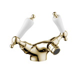 Monobloc Bidet Mixer - Cross Handles