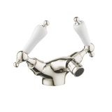 Monobloc Bidet Mixer - Cross Handles